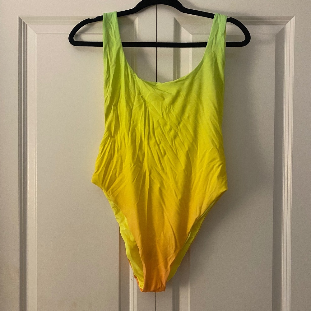 Ombré One Piece Bathing Suit